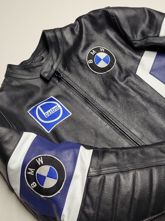 BMW Other - Bmw Racing Motorbike Leather Jacket Large 5 Protection Armour Inside